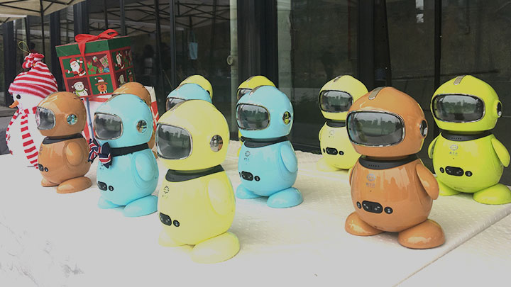 勇艺达机器人展位台